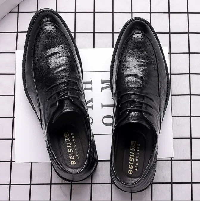 Dress Shoes for Men Shoes Men's Genuine Leather Business Formal Oxfords Footwear Man High Quality Leather Loafers Zapatos Hombre