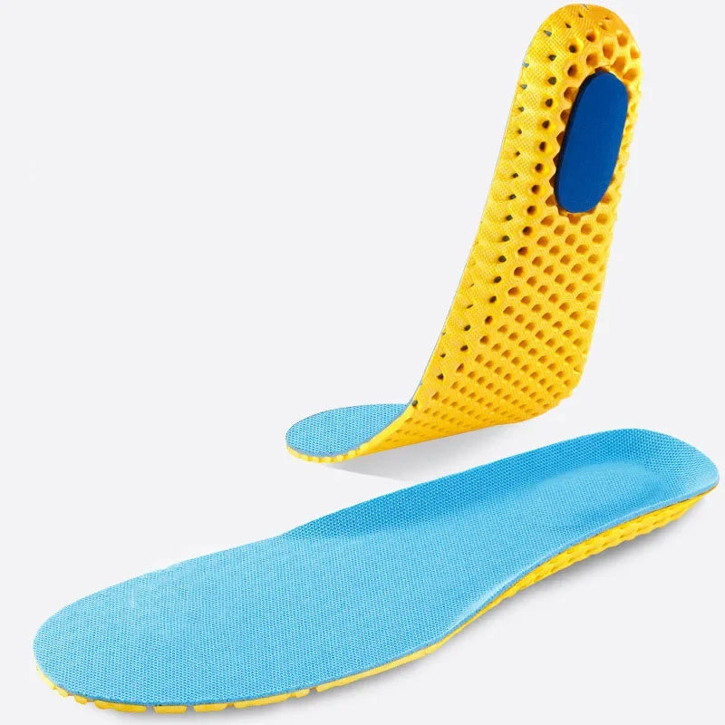 New Orthopedic Memory Foam Insoles Sport Insert for Feet Man Women Soles Pad Shoes Sole Mesh Orthotic Breathable Running Cushion