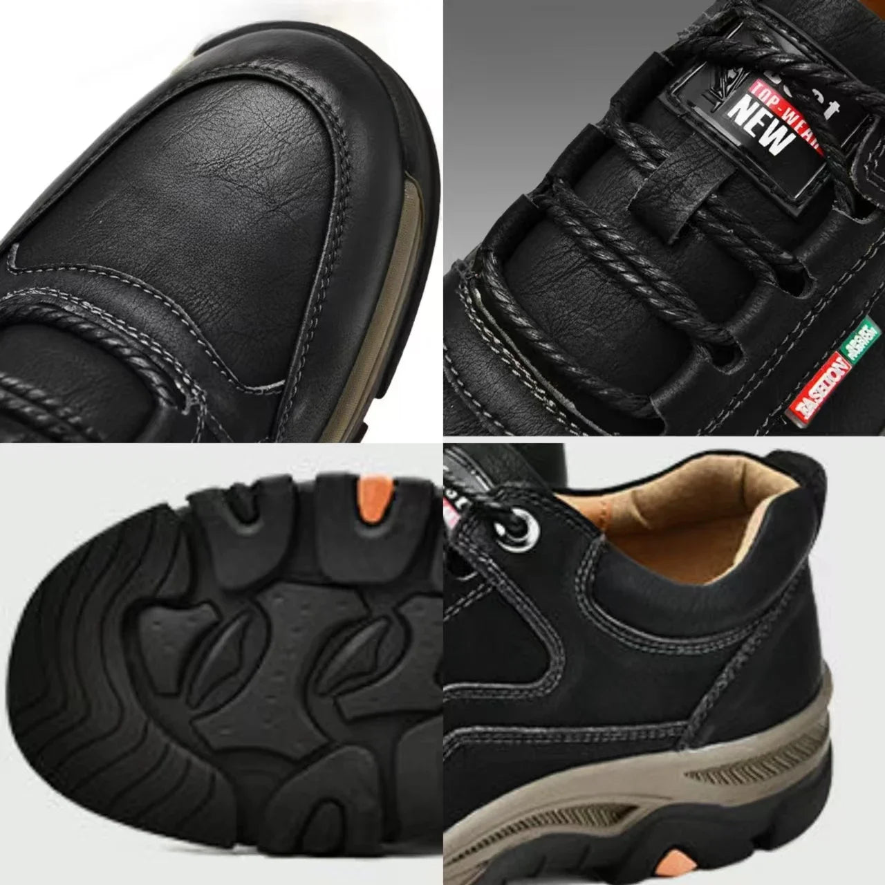 Men's Casual Shoes Outdoor Sneakers Men Retro Leisure Business Shoes Non Slip Comfortable Sports Walking Shoe Tênis Masculino