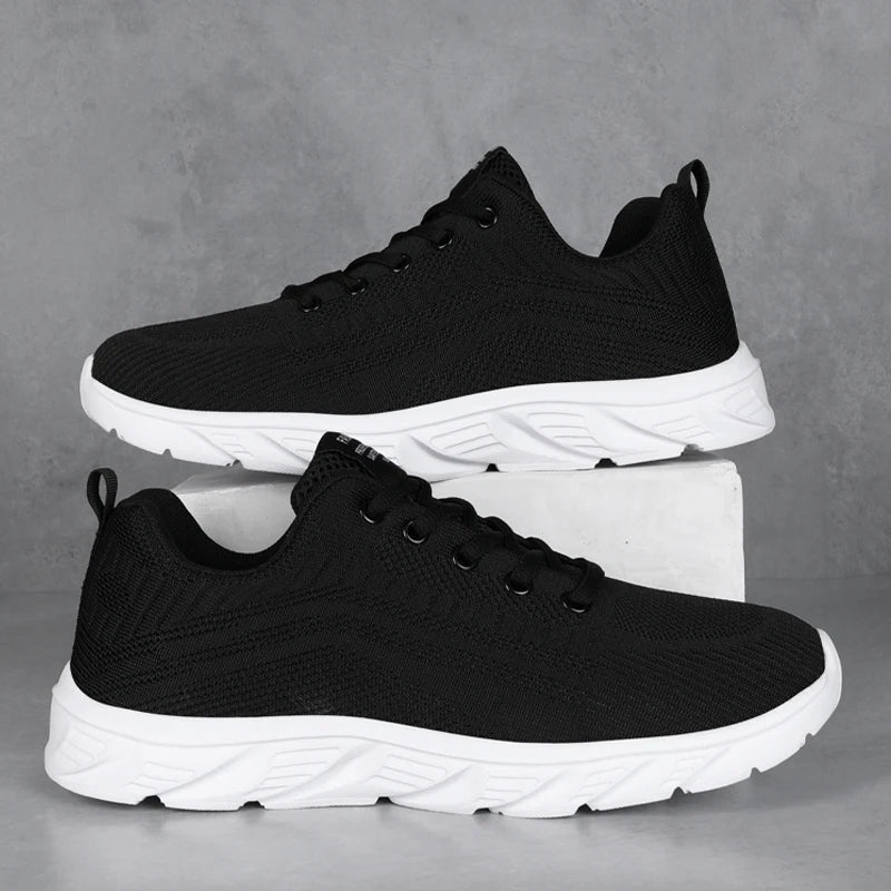 Summer Lightweight Shoes Mesh Running Shoes Breathable Walking Footwear