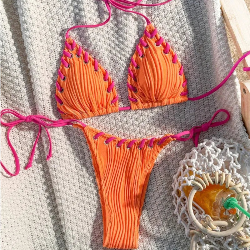 Women's Swimwear Female Swimsuit For Swimming Wear Bathing Suits Brazilian Bikini Set Beachwear Pool Bather