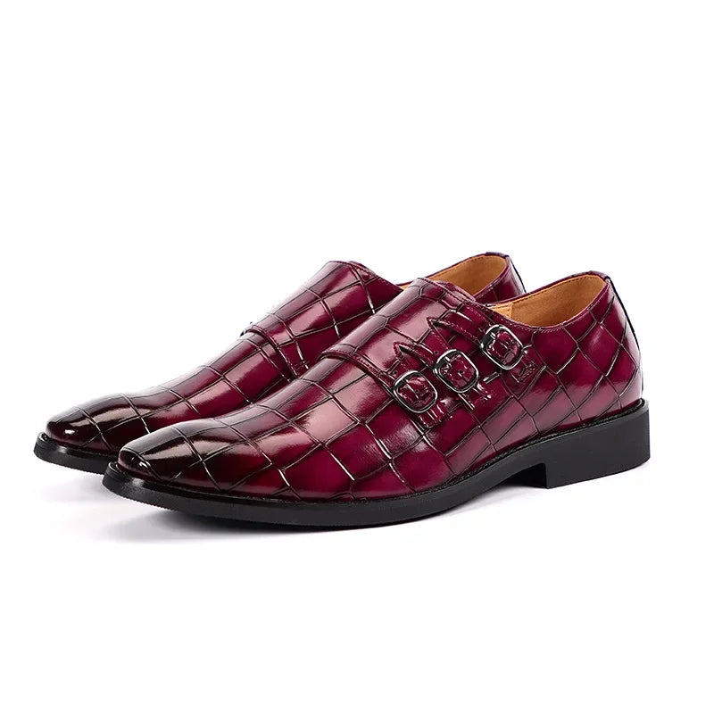 Slip on Dress Shoes Men Oxfords Fashion Business Office Men's Shoes Classic Luxury Leather Male Suits Shoes Italian Wedding Shoe