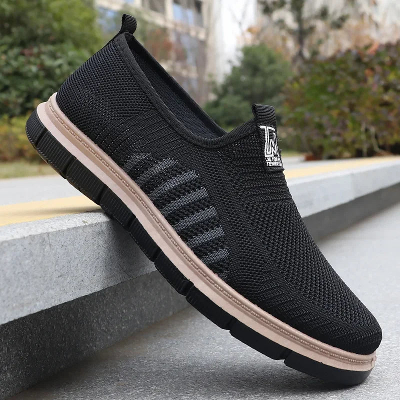Men's Casual Sneakers Spring Summer Breathable Mesh Lightweight Soft Sole Antimicrobial Free Shipping Shoes
