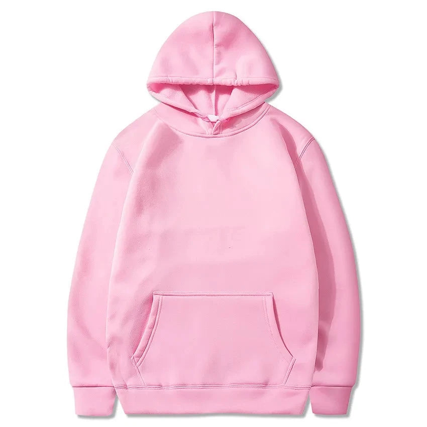 Fashion Men's Hoodie Casual Hoodies Pullovers Sweatshirts Men's Top Solid Color Hoodies Sweatshirt Male
