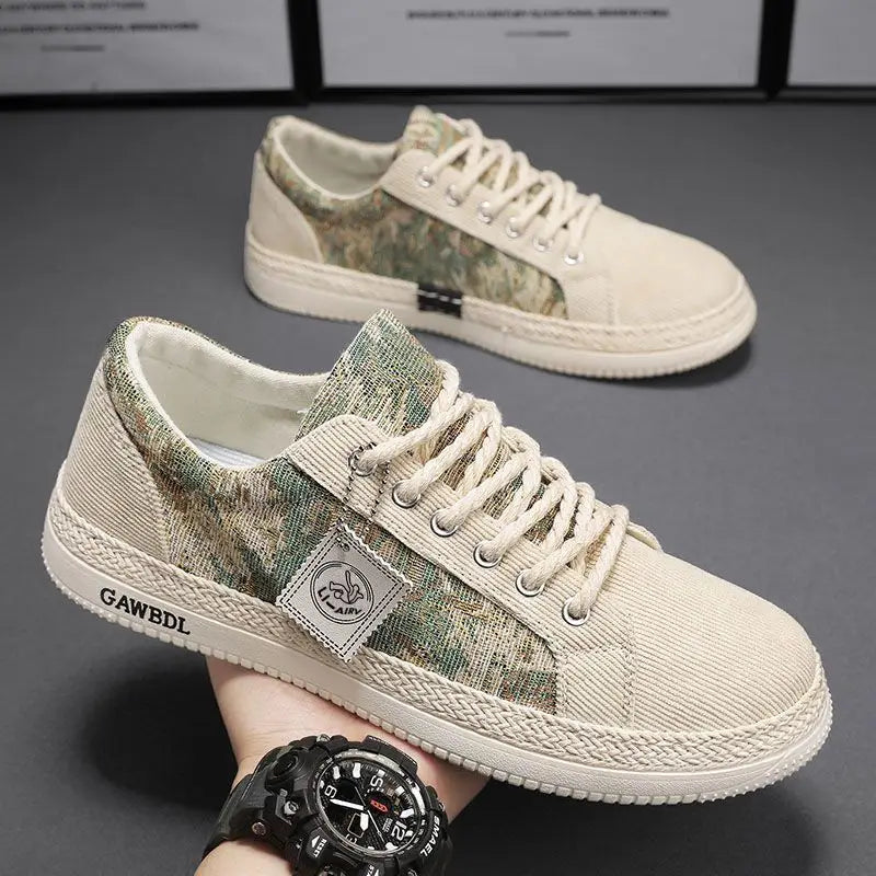 Men's Run Sneaker Walking Leather Shoes Youth Casual Cricket Shoes Fashion Trend Board Shoes Comfort Skateboard Shoes