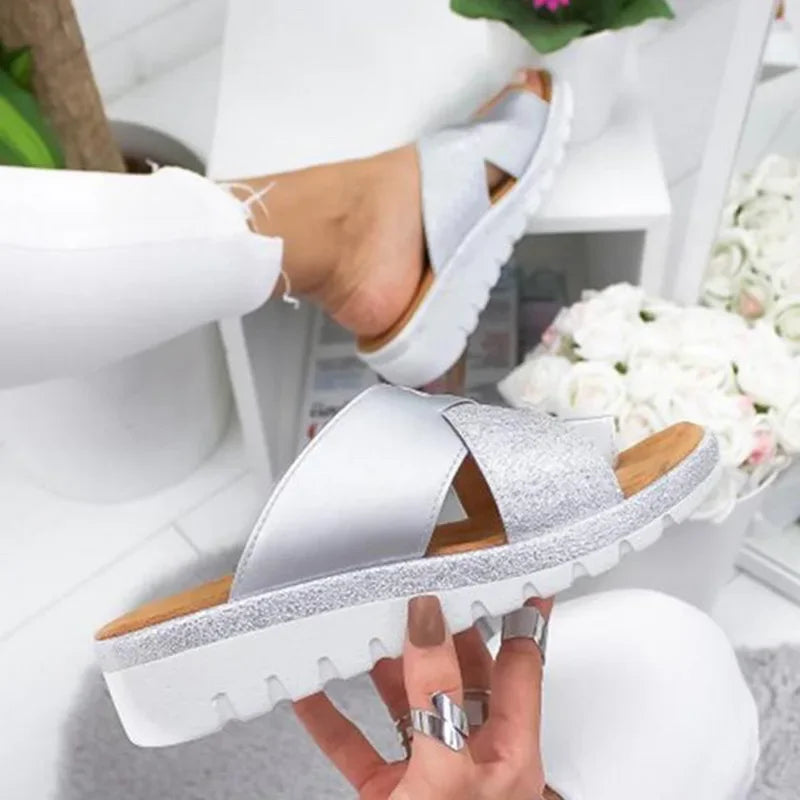Women Shoes Slippers Orthopedic Bunion Corrector Comfy Platform Ladies Casual Big Toe Correction Sandal Sandalias De Mujer