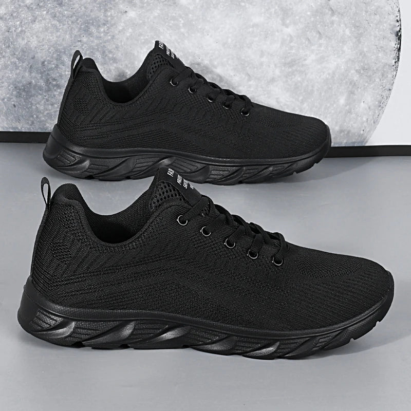 Summer Lightweight Shoes Mesh Running Shoes Breathable Walking Footwear