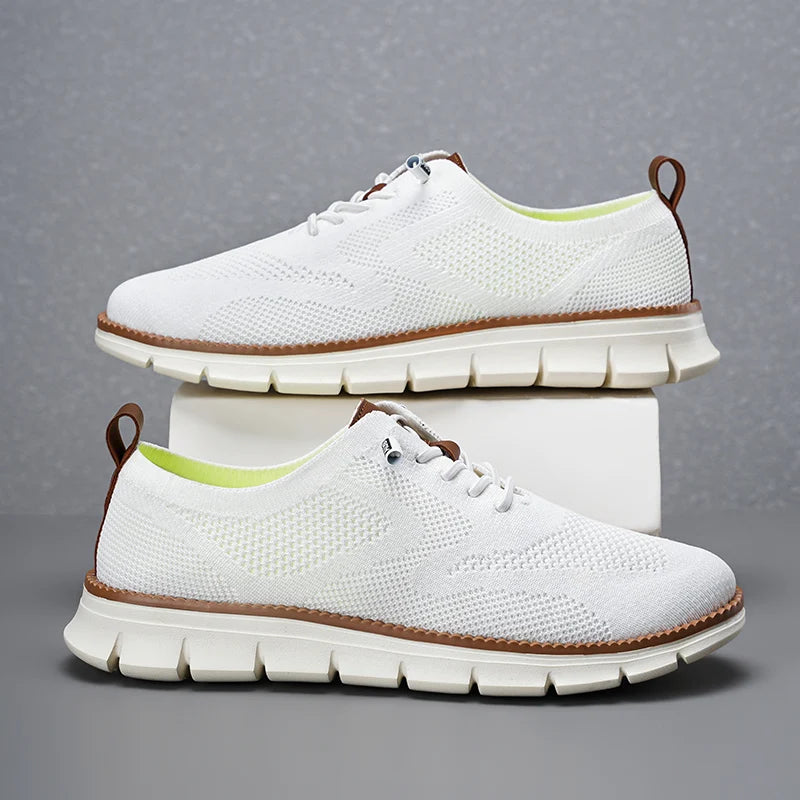 Summer men's Casual Shoes,Driving,Hiking,Wear-Resistant,Knitted Mesh,Breathable,lightweight, Color Matching Design,Sports Shoes