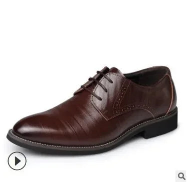 Classic Men Dress Shoes Pointed Toe Soft Bottom Business Casual Men Formal Shoes Male Office Flats Wedding Party Oxfords Shoes