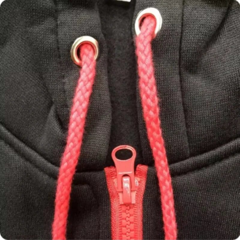 Men's Hoodie Black White Army Green Red Hooded Color Block Fleece Cool Casual Winter Clothing Apparel Hoodies Sweatshirts