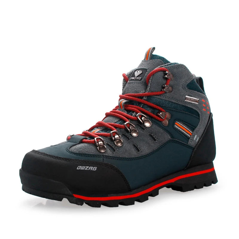 New Outdoor High-Top Hiking Shoes Travel Shoes Men's Non-Slip Leisure And Comfortable Height Increase Comfortable Sports Shoes