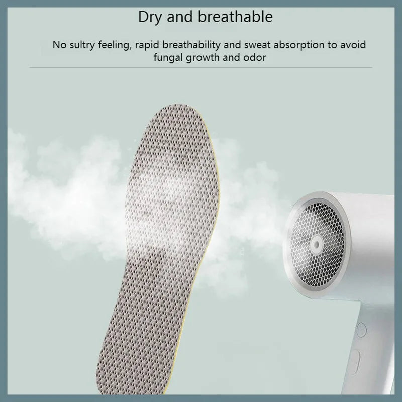 Memory Foam Insoles for Shoes Breathable Deodorant Running Sport Insole for Feet Anti-slip Template Soft Comfortable Shoe Sole