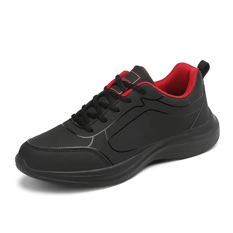 Men's Sneakers Lightweight Running Shoes New Breathable Non-slip Casual Shoes Lace Up Soft Men Walking Shoes Outdoor Tennis Shoe