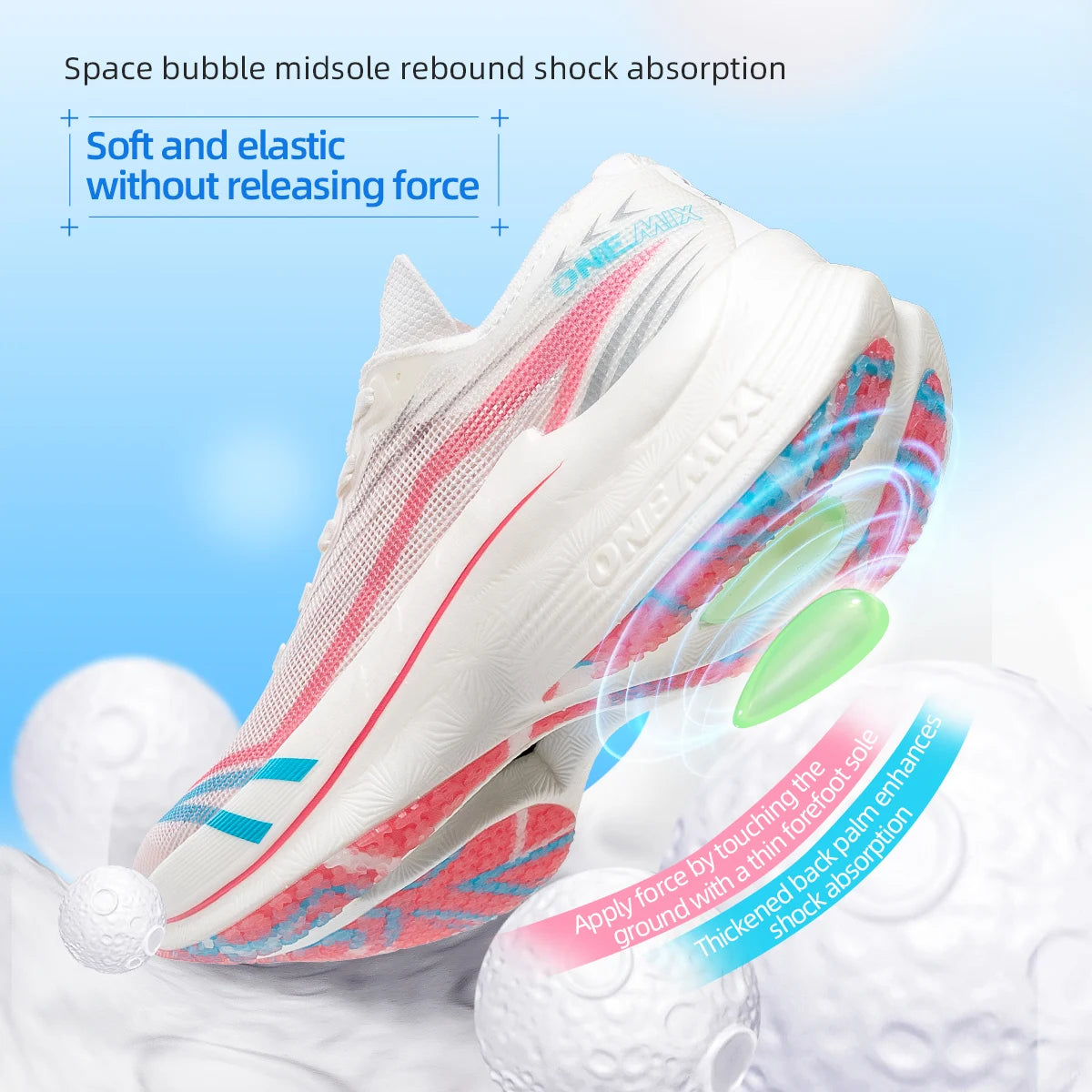 New Carbon Plate Marathon Running Shoe Pro Tests Stable Support absorbing Ultralight Bounce Sneakers
