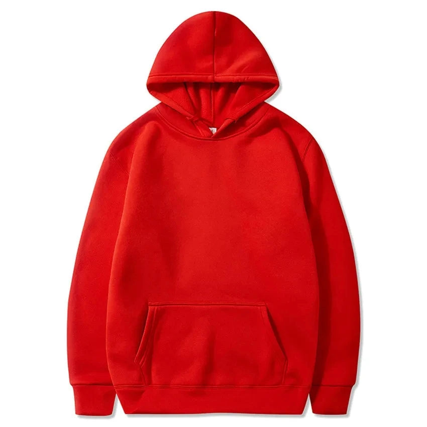 Fashion Men's Hoodie Casual Hoodies Pullovers Sweatshirts Men's Top Solid Color Hoodies Sweatshirt Male