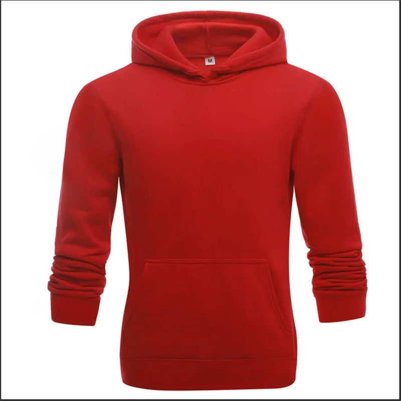 new couple sports style polyester hoodie plus fleece loose hoodie solid color hoodie windproof breathable coat top