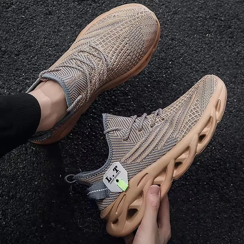 Summer Sneakers for Men Breathable Comfortablen Mesh Casual Running Shoes Outdoor Lightweight Luxury Casual Tennis Sneaker
