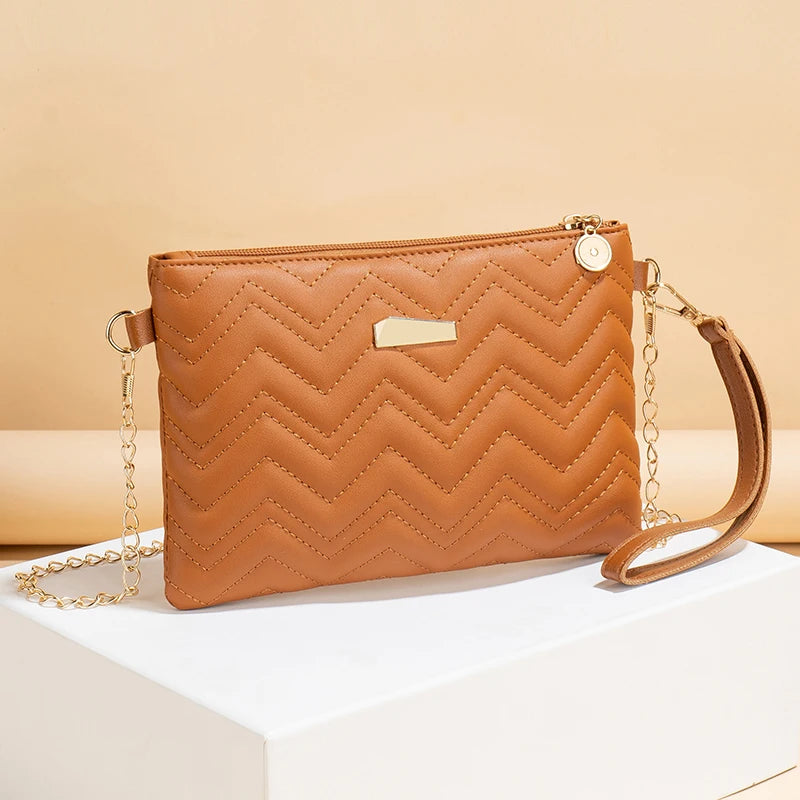 Bags for womenPrinted shoulder strap crossbody small square bag ladies bags foreign trade bag women's Korean version wavy wallet