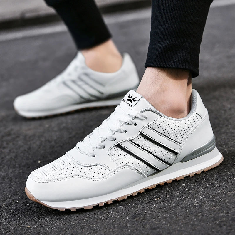 Sneakers Men Casual Shoes Light Suede 2024 New Classic Men Running shoes Outdoor Breathable Mesh Jogging Sport Shoes