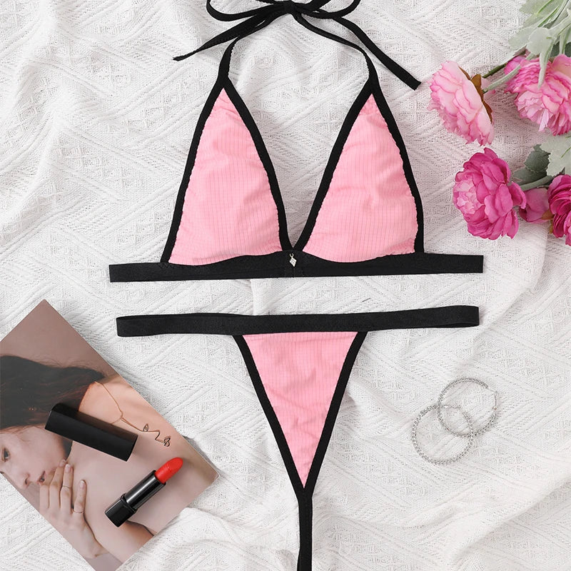 Bathing Suit Women Micro Bikini Sexy Swimsuit Female Swimwear Bikini Set Brazilian Biquini Thong Swimming Suits Beachwear