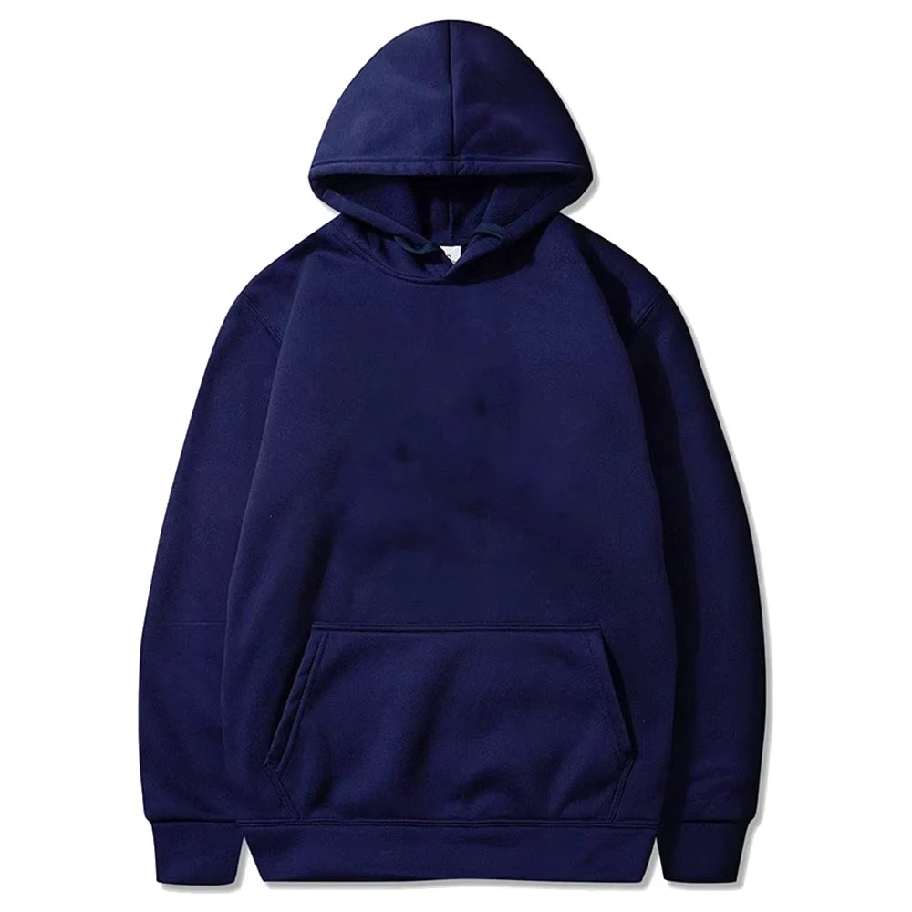 Men's Casual Hoodies Women's Fleece Warm Hoodies Spring Autumn Pullovers Fashion Black Multiple Colour Oversized Sweatshirts Top