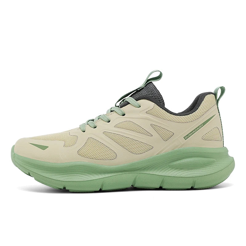Unisex Summer Running Shoes Lightweight Men Women Fashion Sneakers Original Trainer Breathable EVA Elastic Lace Up Sports Shoes