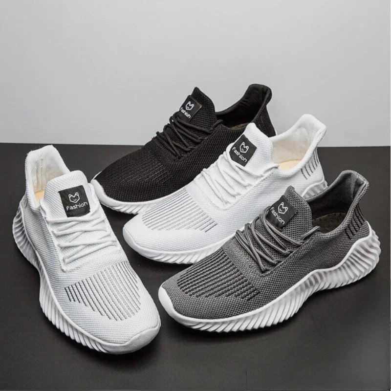 Men's Sneakers High Quality Casual Lightweight Walking Shoes Breathable Mens Outdoor Running Shoes New Plus Size Tenis Masculino
