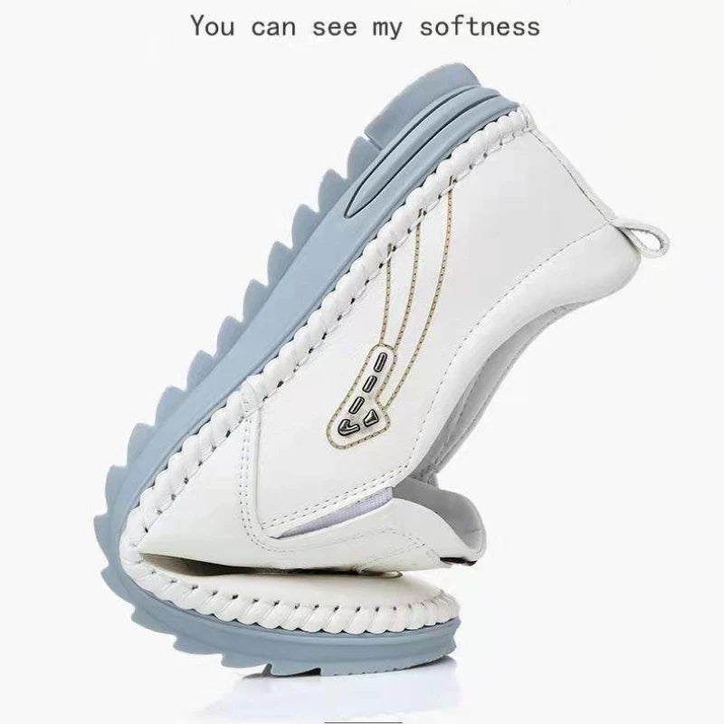 Fashion Men Loafers Lightweight Men's Driving Shoes Brand Anti-Slip Comfortable Flat Shoes Designer Rubber Sole Breathable Shoes
