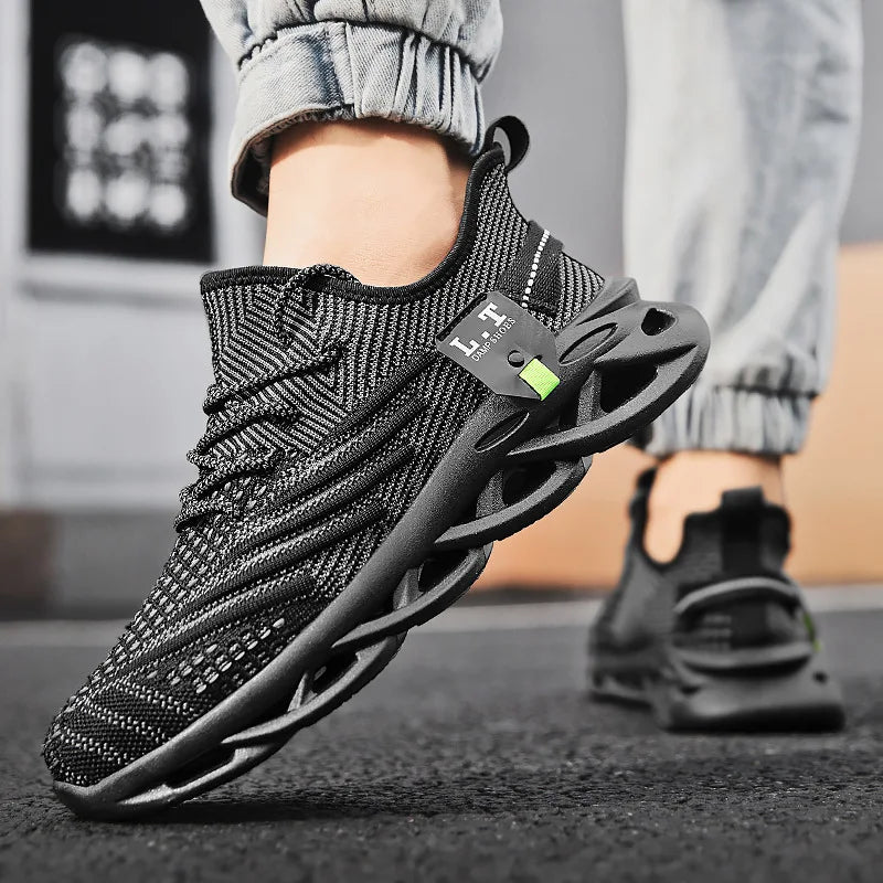 Summer Sneakers for Men Breathable Comfortablen Mesh Casual Running Shoes Outdoor Lightweight Luxury Casual Tennis Sneaker