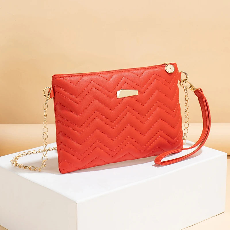 Bags for womenPrinted shoulder strap crossbody small square bag ladies bags foreign trade bag women's Korean version wavy wallet