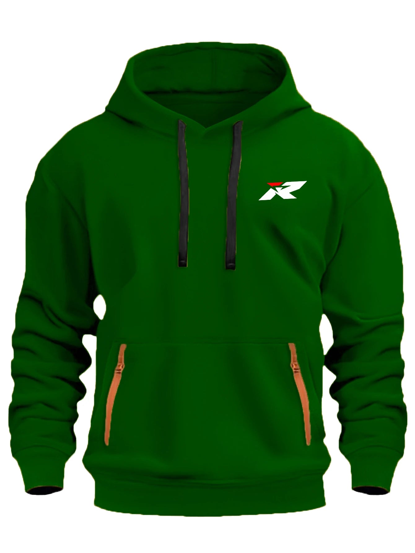 Fashion Unisex Hoodie with Logo Print, Oversized Drawstring Hooded Pullover S-XXXL, Kangaroo Pocket Casual Sweatshirt