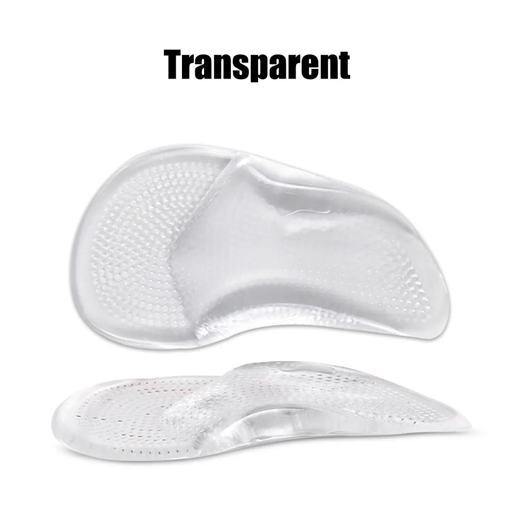 Silicone Gel Orthopedic Insoles for Shoes Women Flat Feet Arch Support Foot Insoles for Plantar Faciitis Pain Relief Shoe Pads