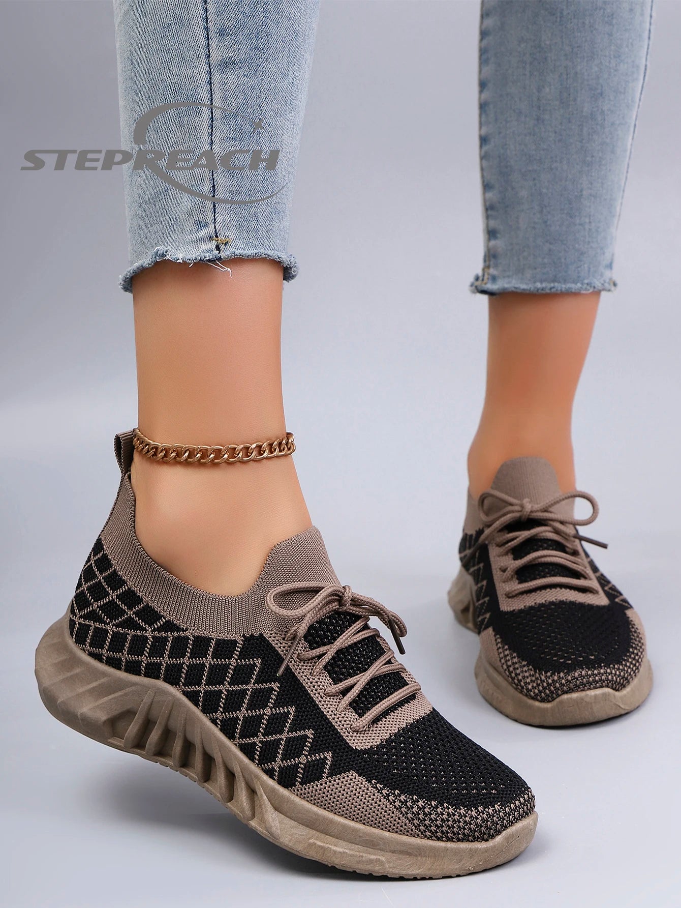 summer breathable mesh flat shoes