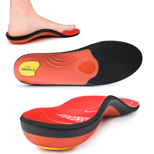 Plantar Fasciitis Orthopedic Sport Insole Men Women Flat Feet High Arch Support Heel Pain Orthotic Insert Shoe Sole Work Boot