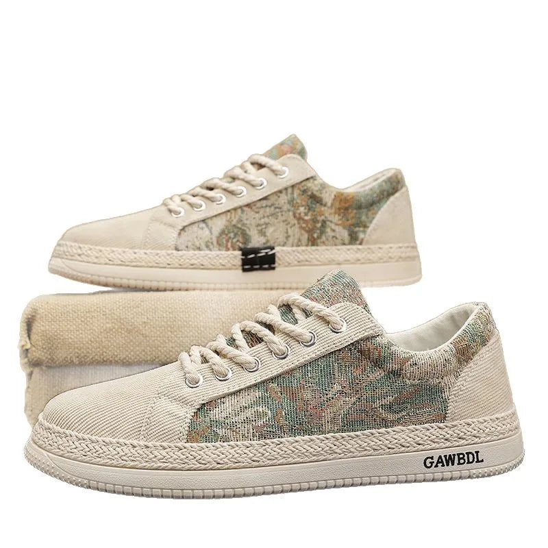 Men's Run Sneaker Walking Leather Shoes Youth Casual Cricket Shoes Fashion Trend Board Shoes Comfort Skateboard Shoes