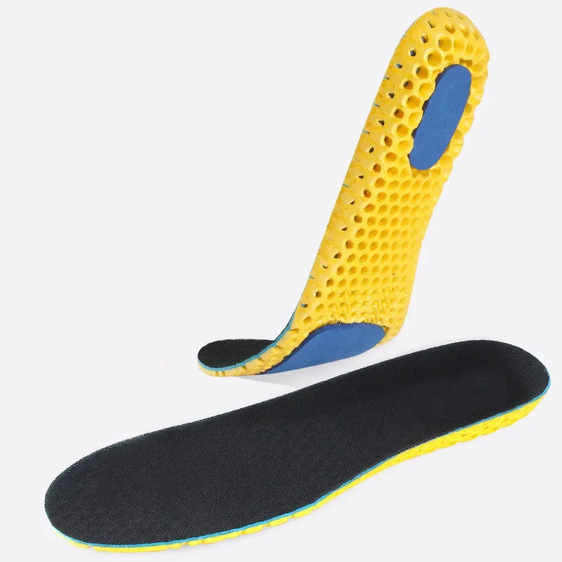 New Orthopedic Memory Foam Insoles Sport Insert for Feet Man Women Soles Pad Shoes Sole Mesh Orthotic Breathable Running Cushion