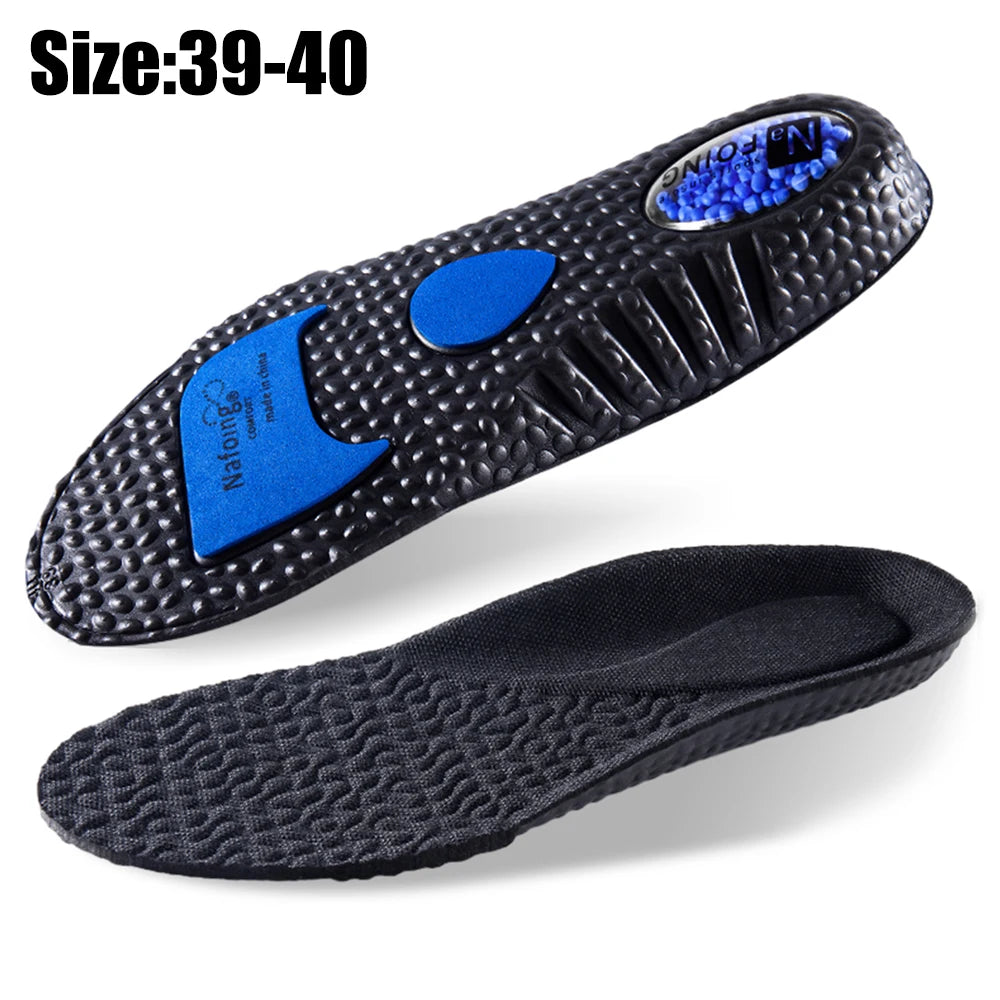 Sport Insoles for Shoes Sole Shock Absorption Deodorant Breathable Cushion Running Insoles for Feet Man Women Massage Care Pads