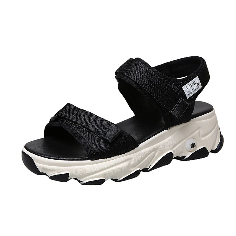 Sandals Women Shoes New Summer Sports Daddy Fashion Casual Non-Slip Platform non-slip Beach Shoes Sandalias