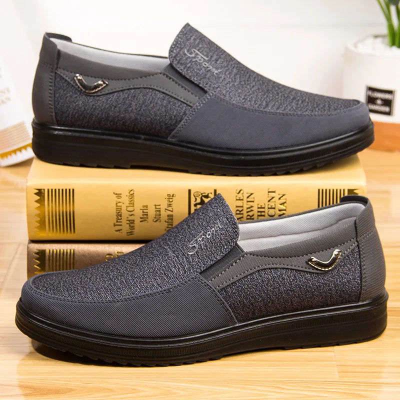 Shoes Men Canvas Summer Classic Loafers Men Casual Shoes Breathable Walking Flat Men Shoes Zapatos Sneakers Plus Size 2023