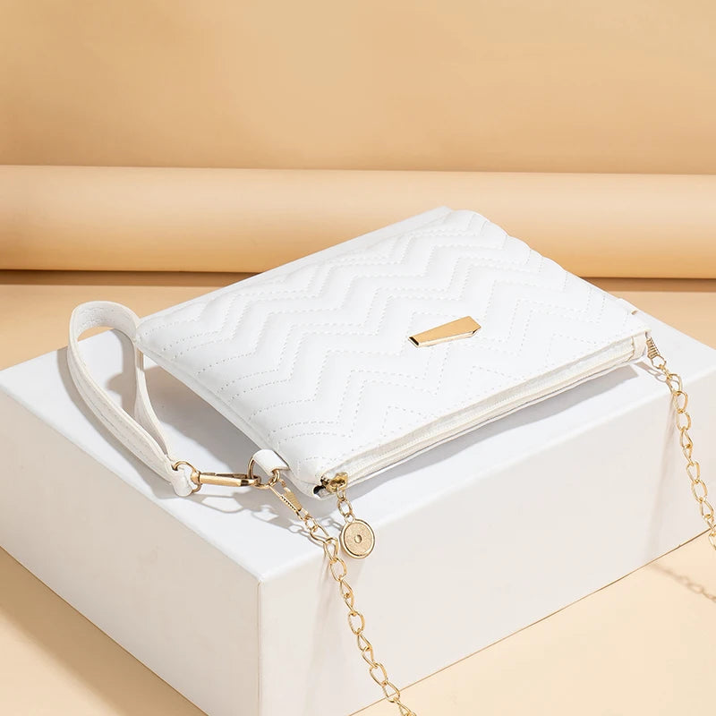 Bags for womenPrinted shoulder strap crossbody small square bag ladies bags foreign trade bag women's Korean version wavy wallet