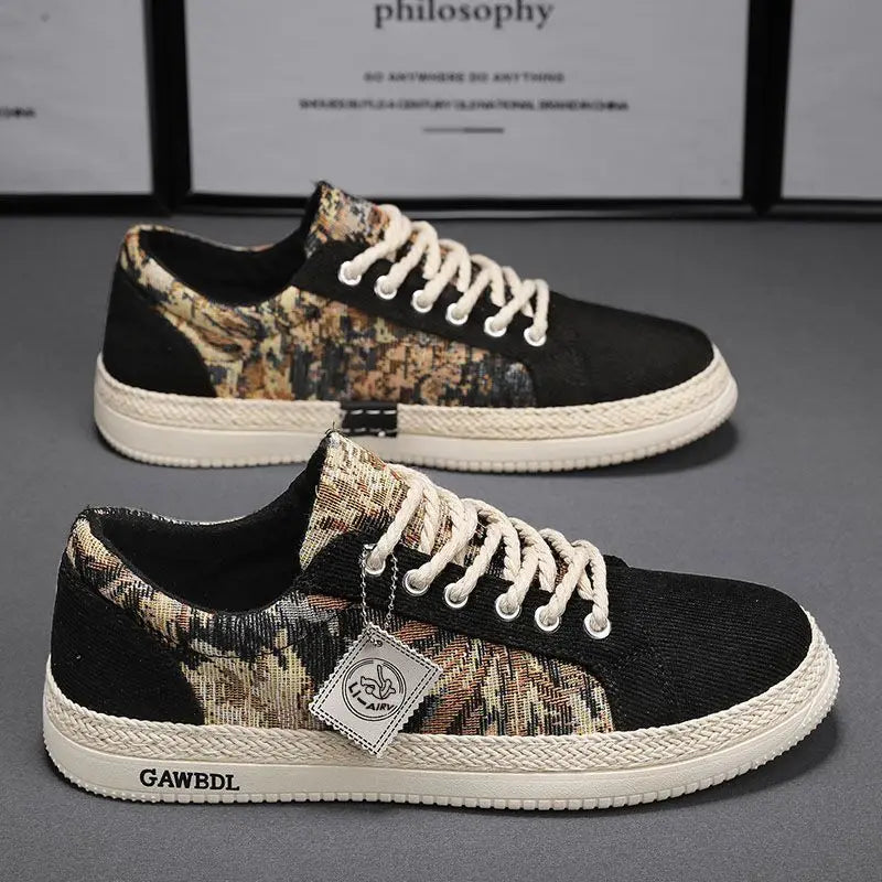 Men's Run Sneaker Walking Leather Shoes Youth Casual Cricket Shoes Fashion Trend Board Shoes Comfort Skateboard Shoes