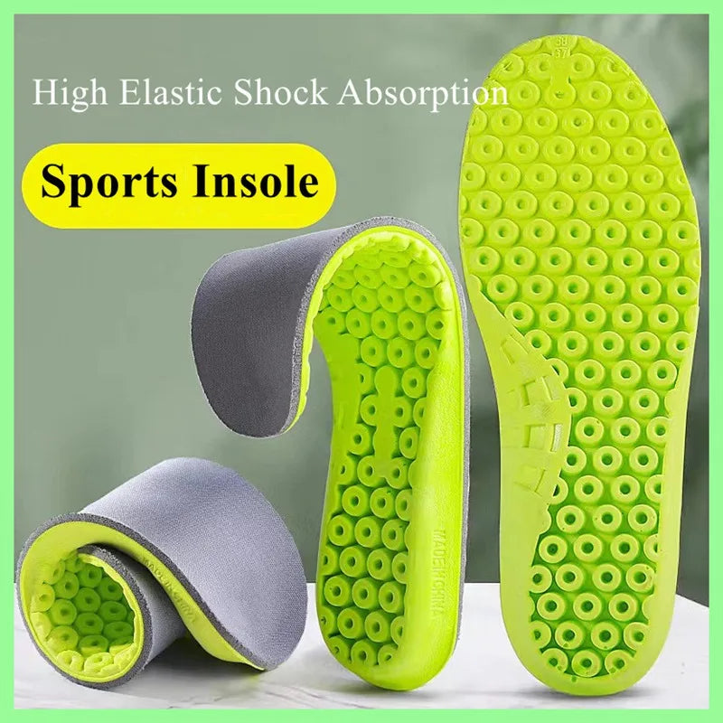 1Pair Sports Shoes Insole Comfortable Plantar Fasciitis Insoles for Feet Men Women Orthopedic Shoe Sole Running Accessories