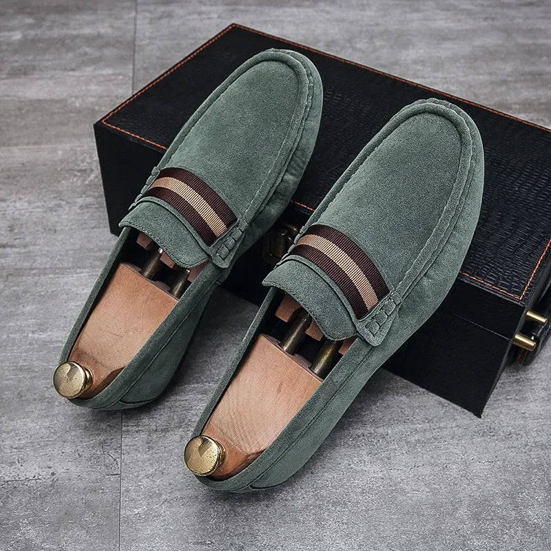 Tênis Brand Men Shoes New Men Casual Shoes Allmatch Loafer Shoe Men Fashion Business Shoe Fashion Soft Sole Social Shoe 2024