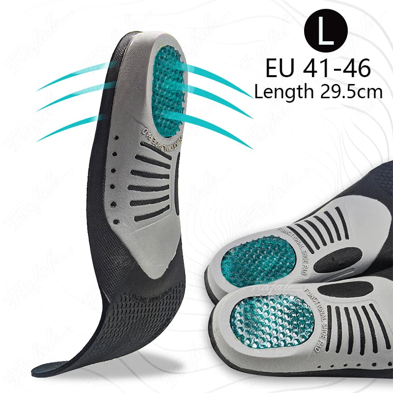 VTHRA Best Orthotic Gel Insole Pad Orthopedic Flat Foot Health Sole For Shoe Insert Arch Support Pad For Plantar Fasciiti Unisex