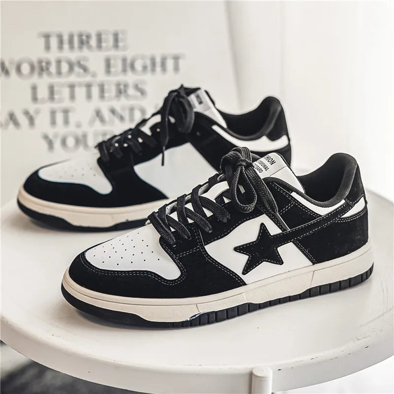 Fashionable men's and women's sports sneakers, breathable casual sneakers, rubber outsole, outdoor street large size