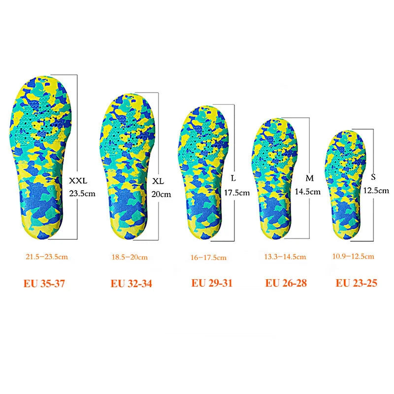 1 Pair EVA Orthopedic Insoles for Shoes Flat Foot Arch Support Kids Children Soles Sports Insole foot care insert & Insoles