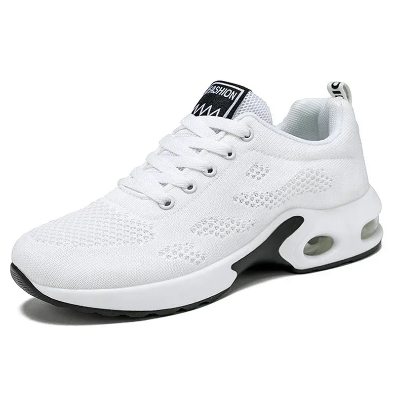 Mesh Lightweight Casual Platform Sports Shoes