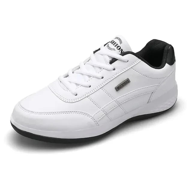 Men's Sneakers Sports Casual Shoes Leather Outdoor Men Walking Shoe Four Seasons Soft Bottom