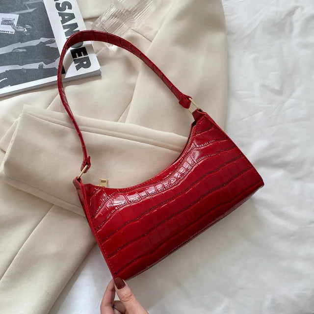 Fashion Exquisite Shopping Bag Retro Casual Women Totes Shoulder Bags Female Leather Solid Color Chain Handbag for Women сумка