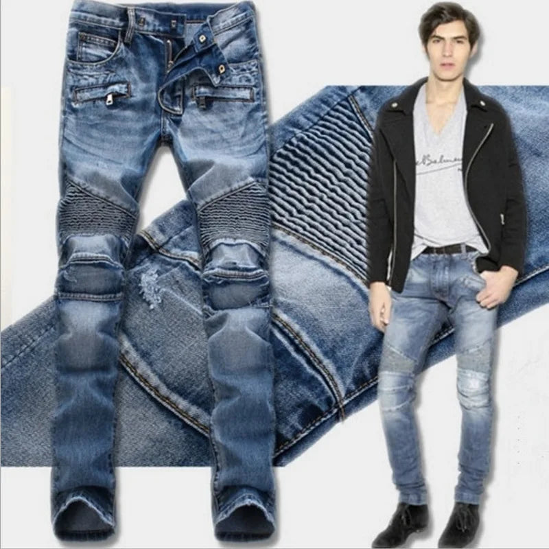 New Motorcycle Pants Men Moto Jeans Protective Gear Riding Touring Motorbike Trousers Motocross Pants Pantalon Moto Pants